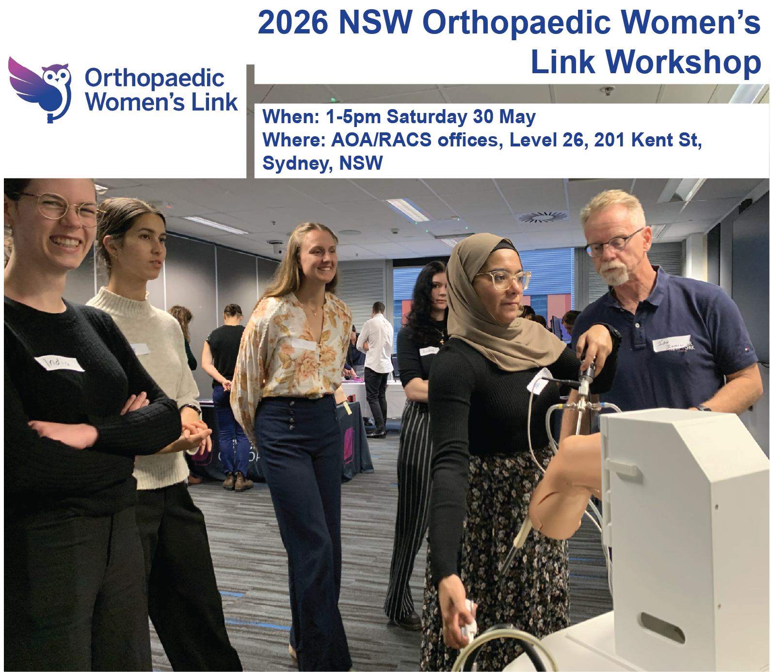 NSW OWL workshop 2026 new OWL logo